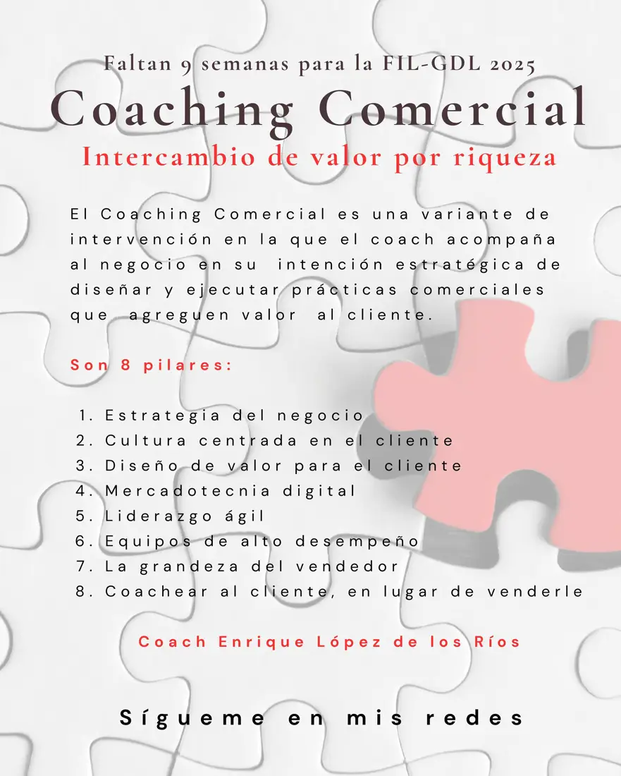 Coaching Empresarial, intercambio de valor por riqueza
